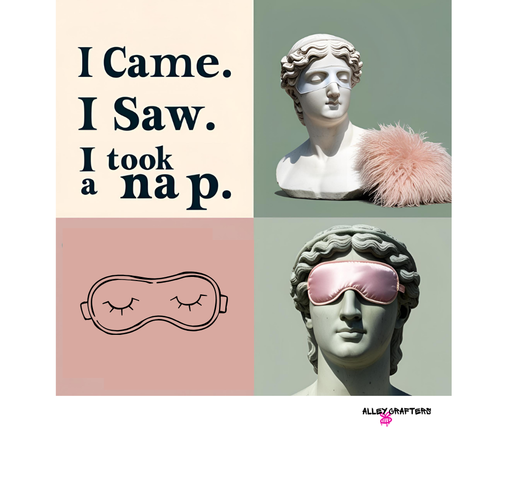 I Came, I Saw, I Took a Nap Mug