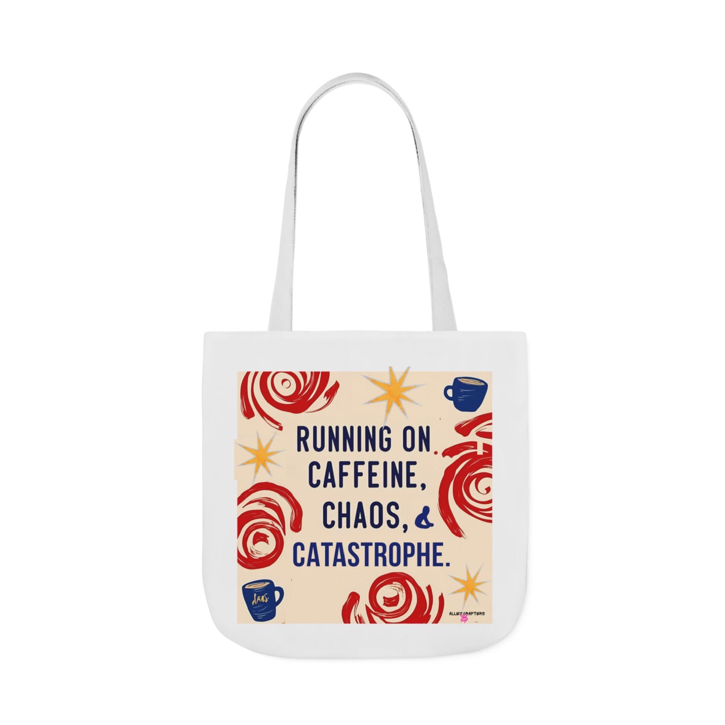 Caffeine Chaos Tote Bag