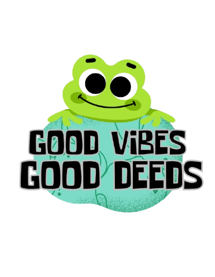 Good Vibes & Good Deeds Toddler Tee - Fun and Positive Short Sleeve Shirt