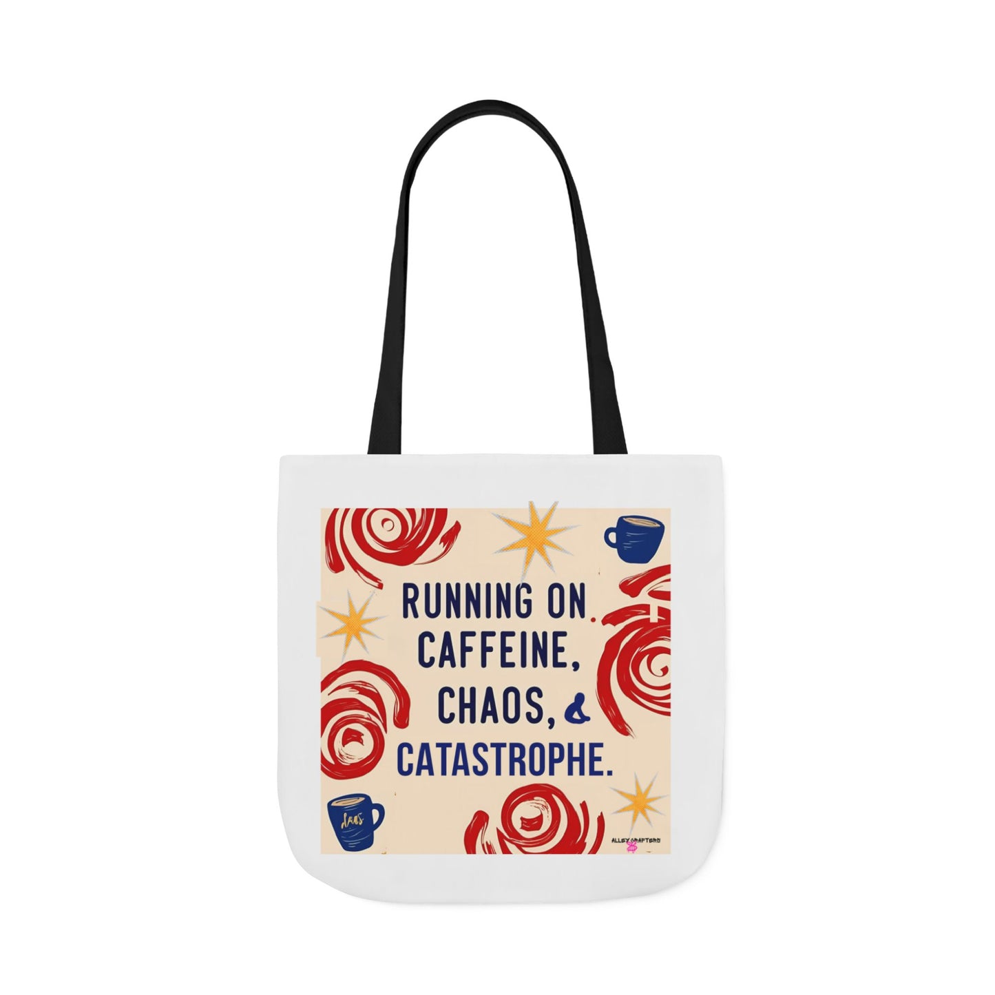 Caffeine Chaos Tote Bag