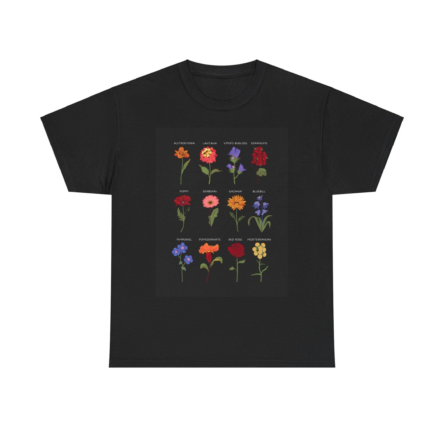 Floral Thick T-Shirt
