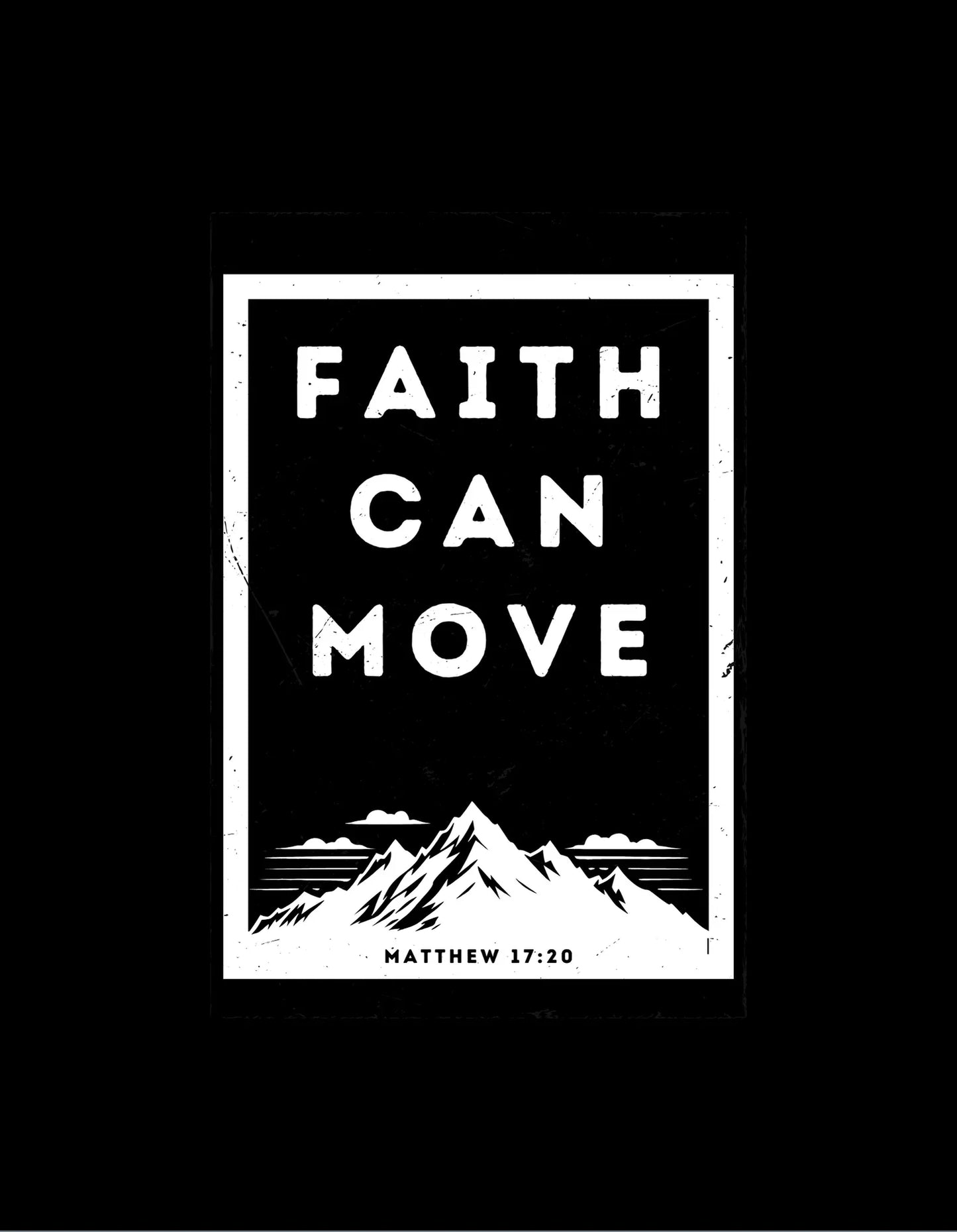Faith Can Move Hoodie Sweatshirt - Alley Crafters