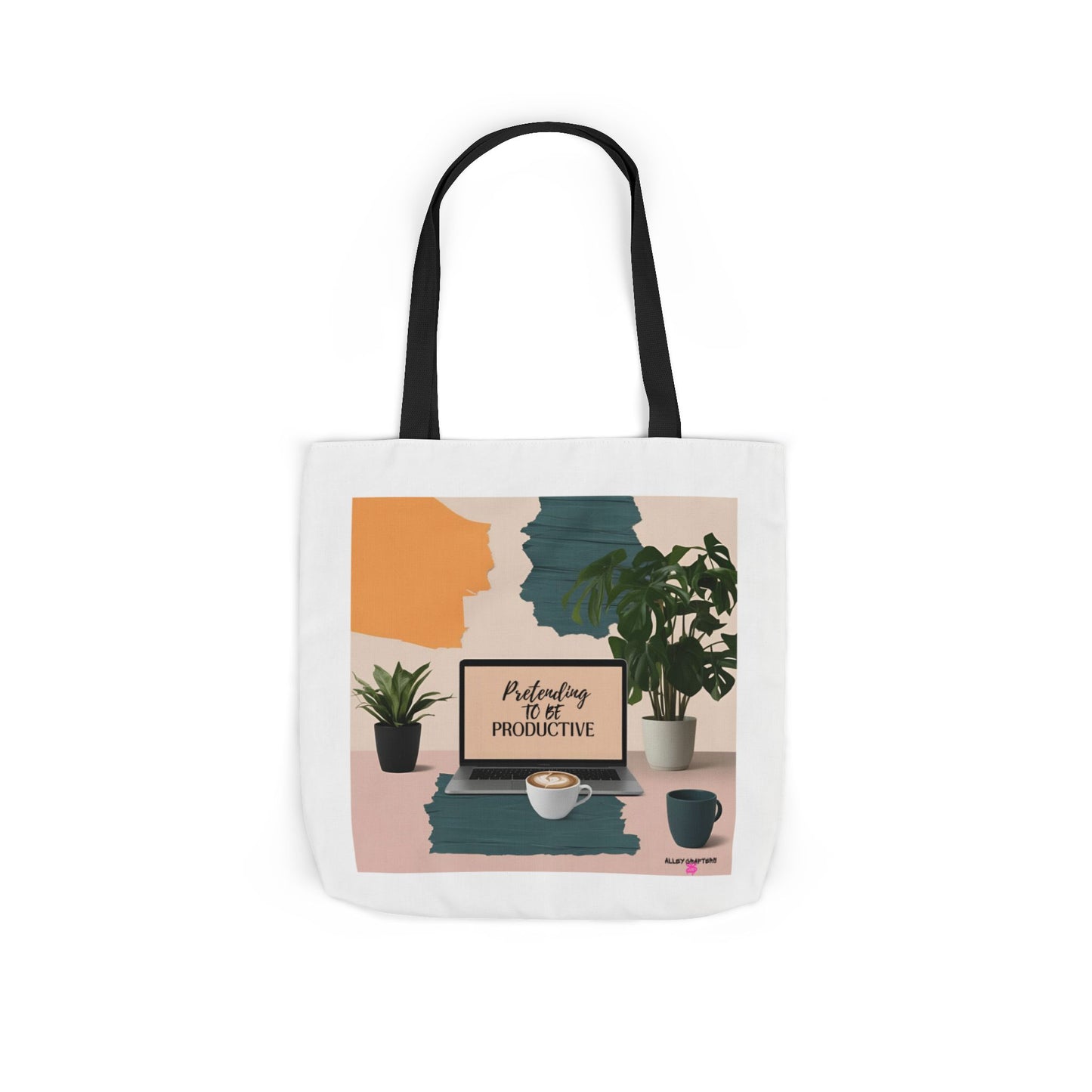 Pretending to Be Productive Tote Bag