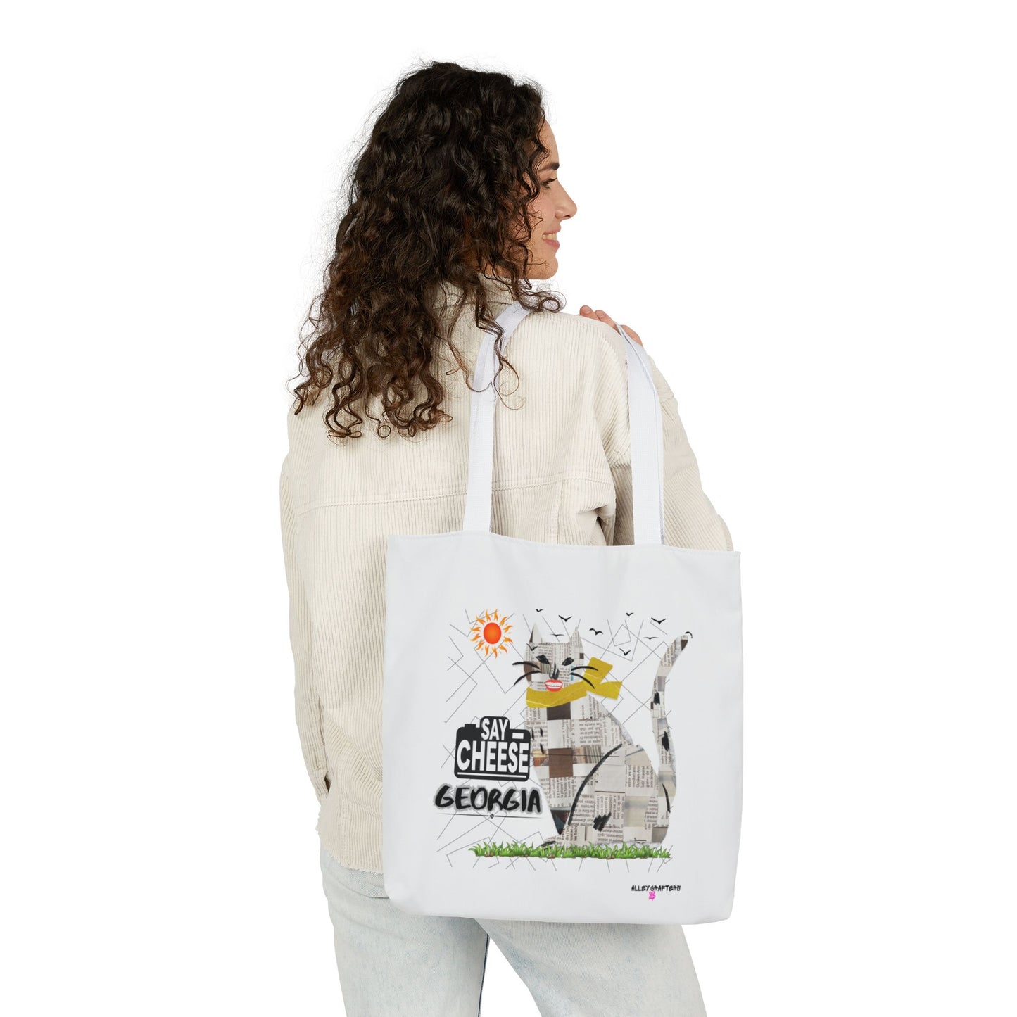 Say Cheese (Name) Tote Bag