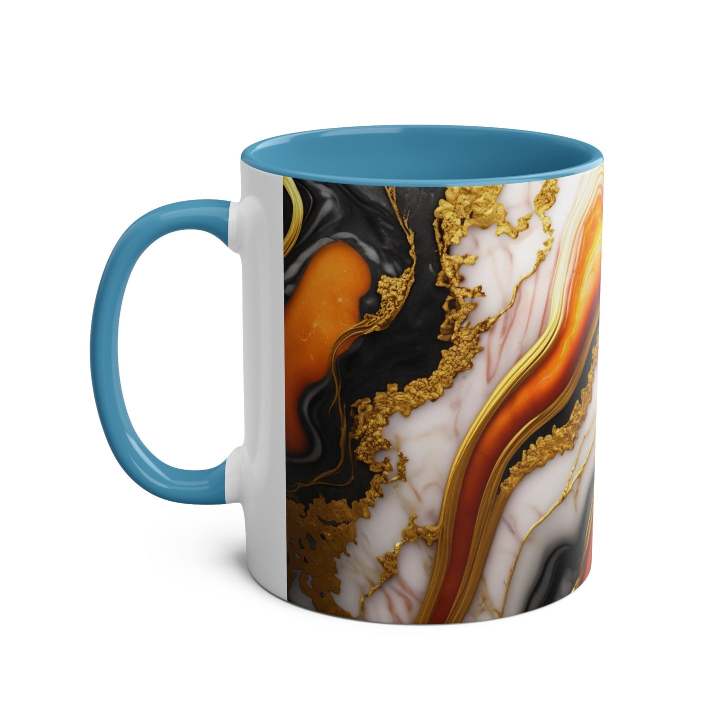 Two-Tone Coffee Mugs, 11oz