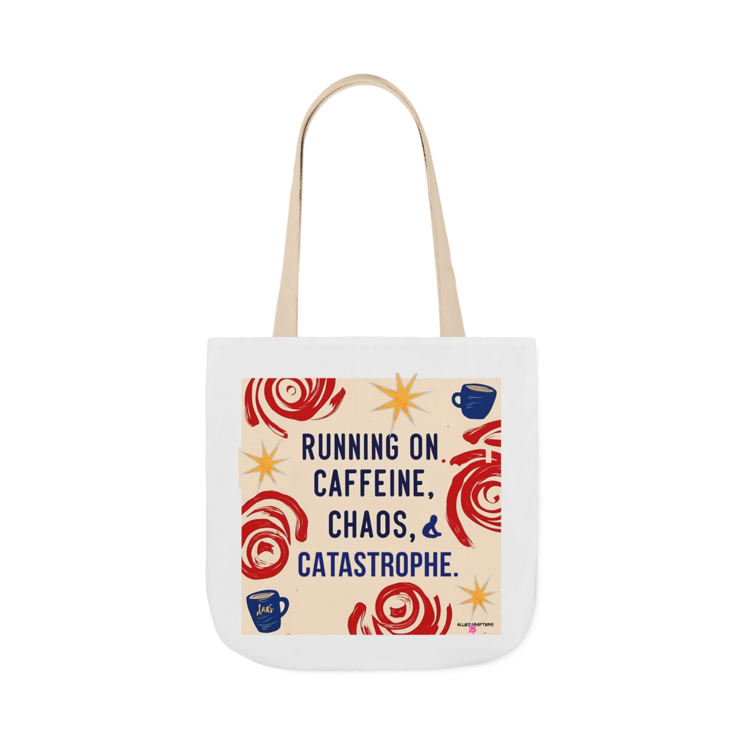 Caffeine Chaos Tote Bag