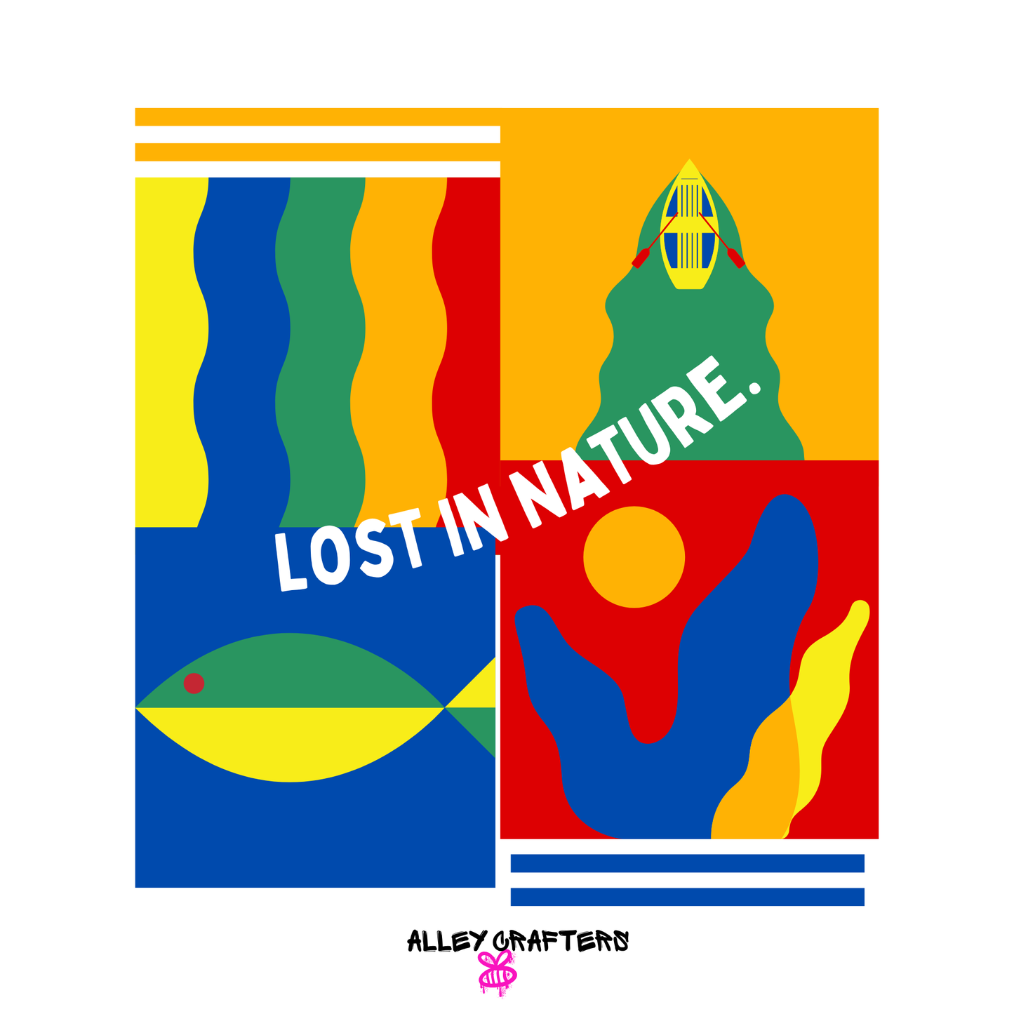 Lost in Nature Tote Bag