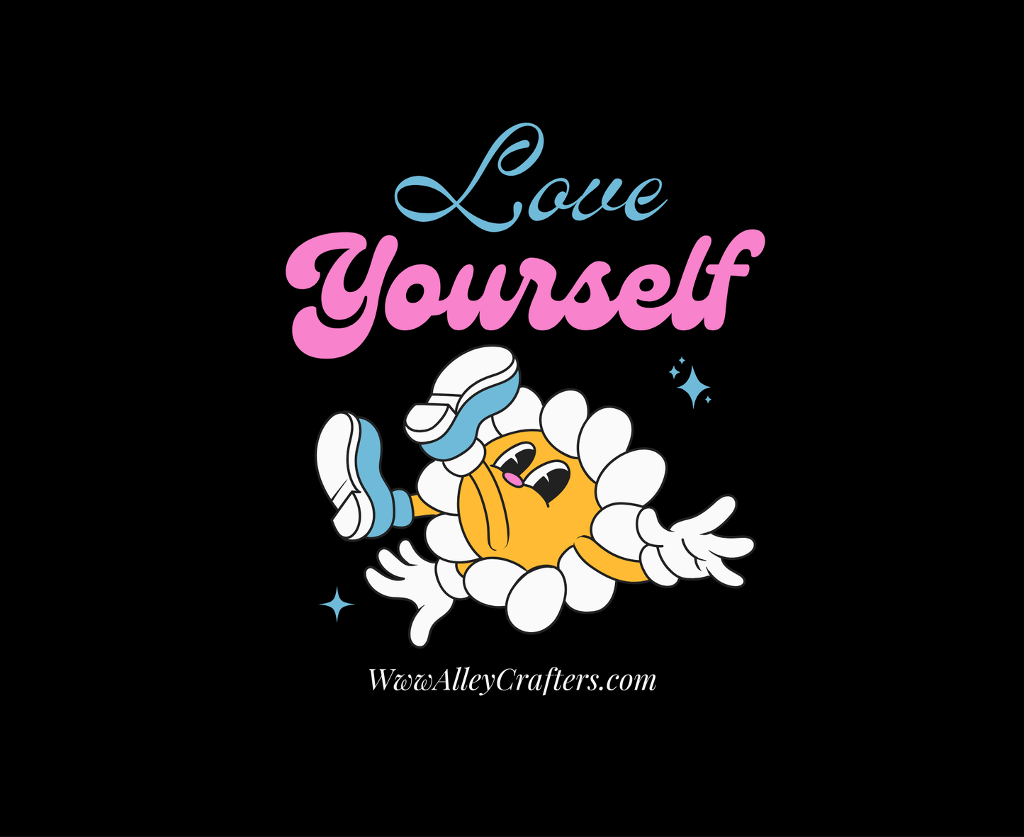 Hooded Sweatshirt - love yourself