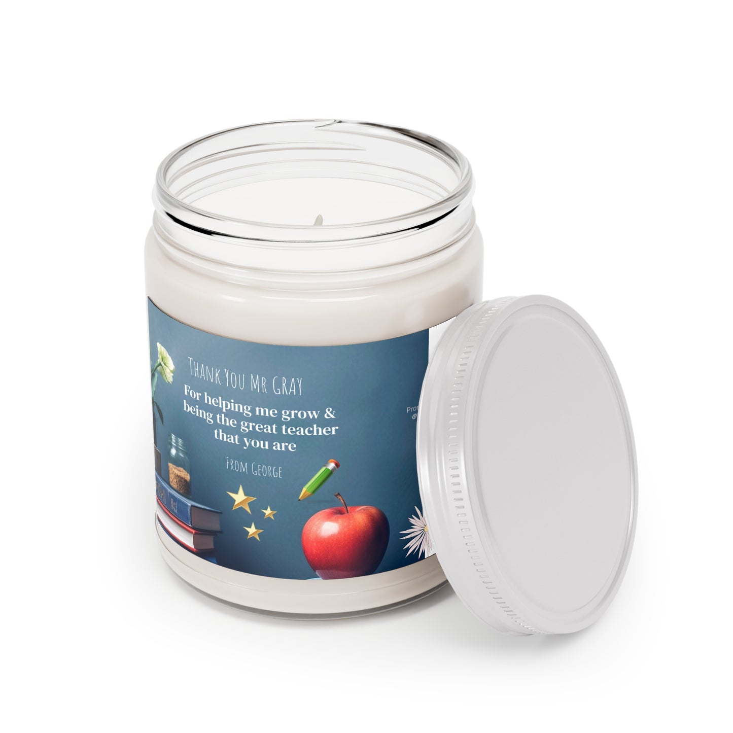 Thank you teacher candle 9oz