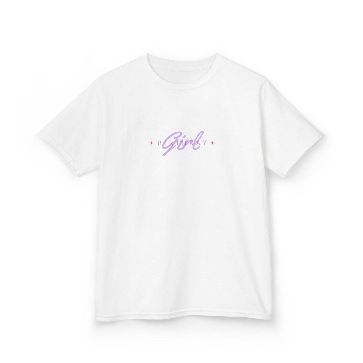 Kids Tee - Birthday Girl Design