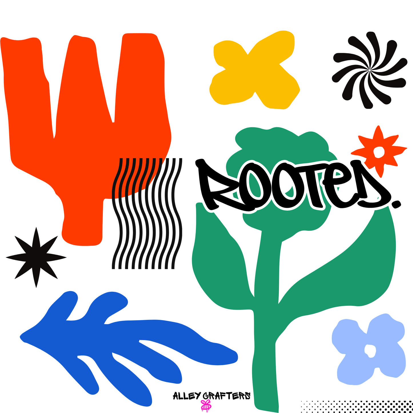 Rooted – Abstract Nature Art