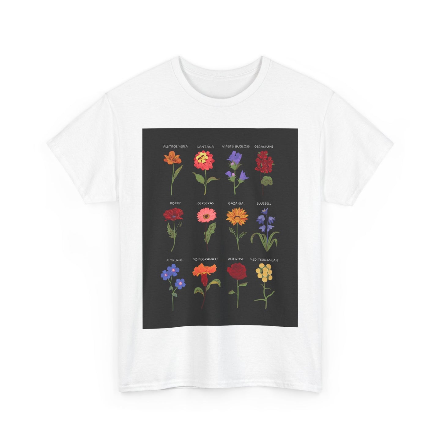 Floral Thick T-Shirt