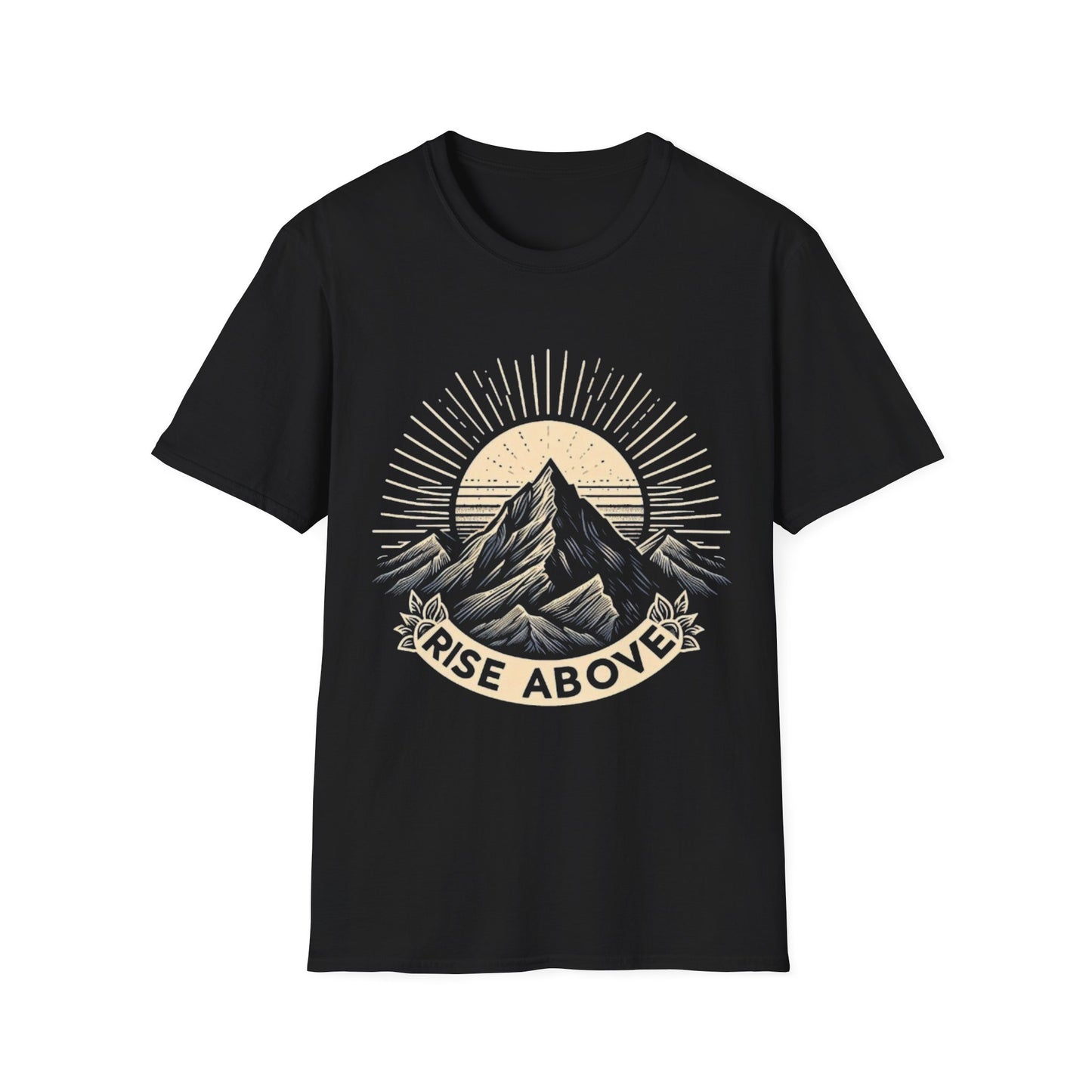 Outdoor T-Shirt - Rise Above Design