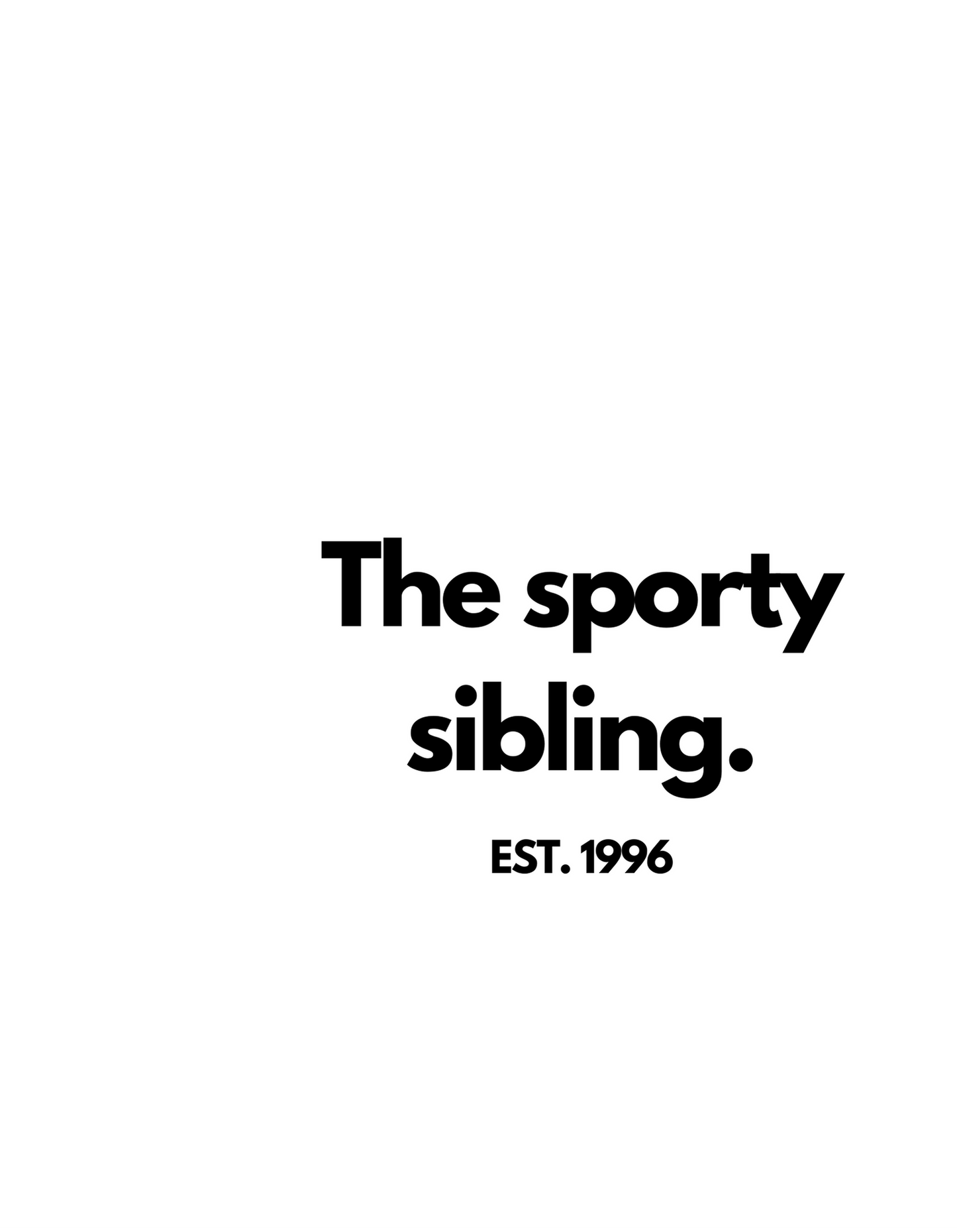 The Crazy Sibling EST 1990 Personalised Mug