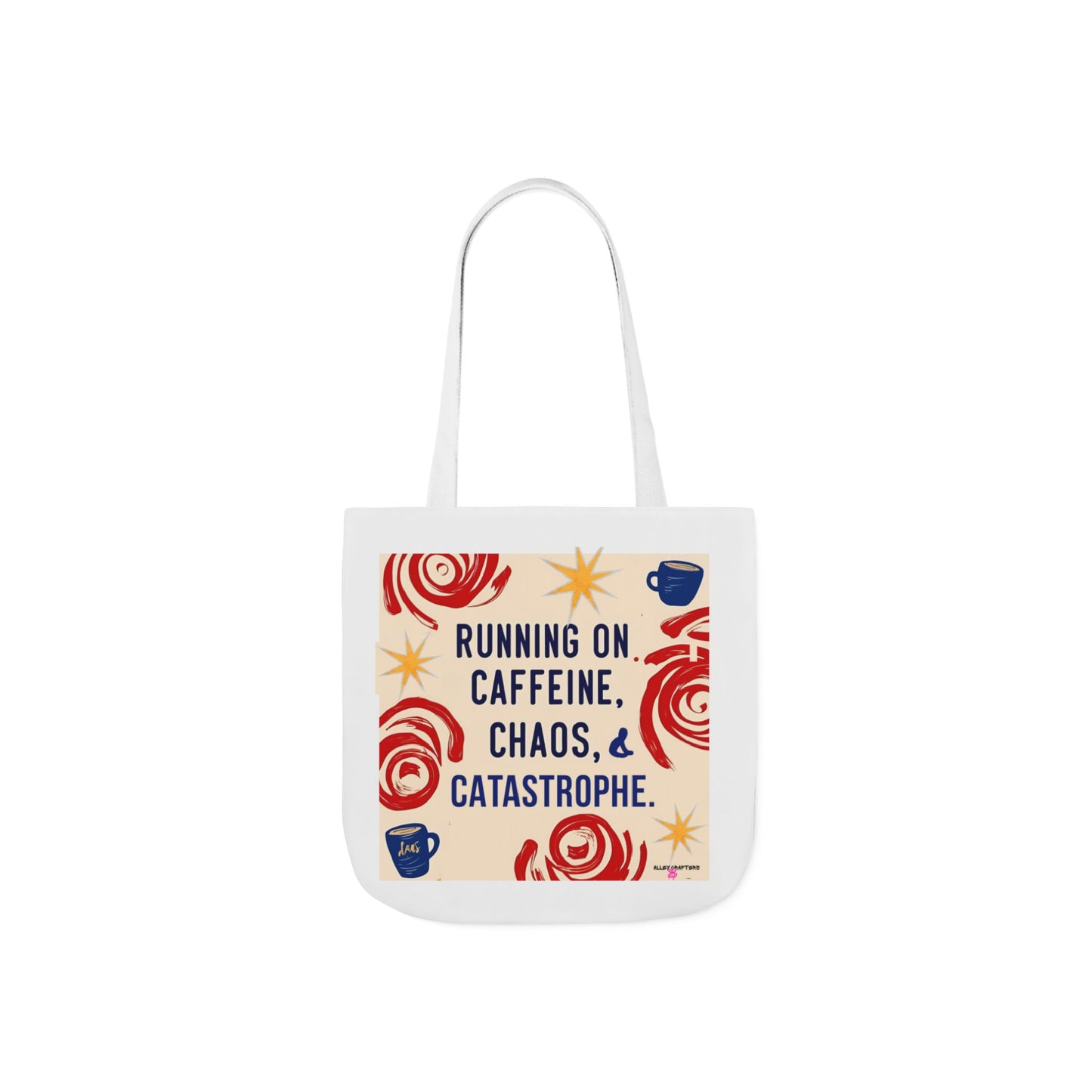 Caffeine Chaos Tote Bag