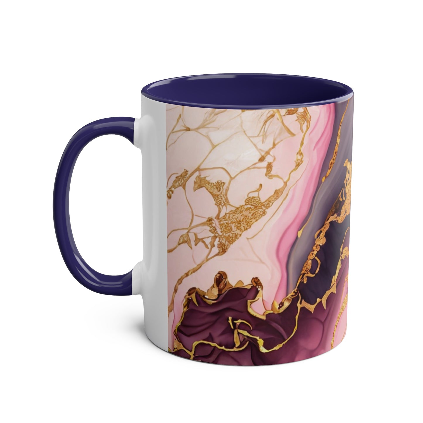 Personalised Name Marble ink Coffee Mugs! 11oz