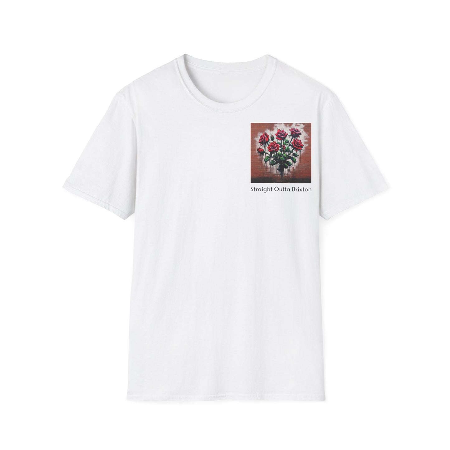 Straight outta..Unisex Softstyle T-Shirt