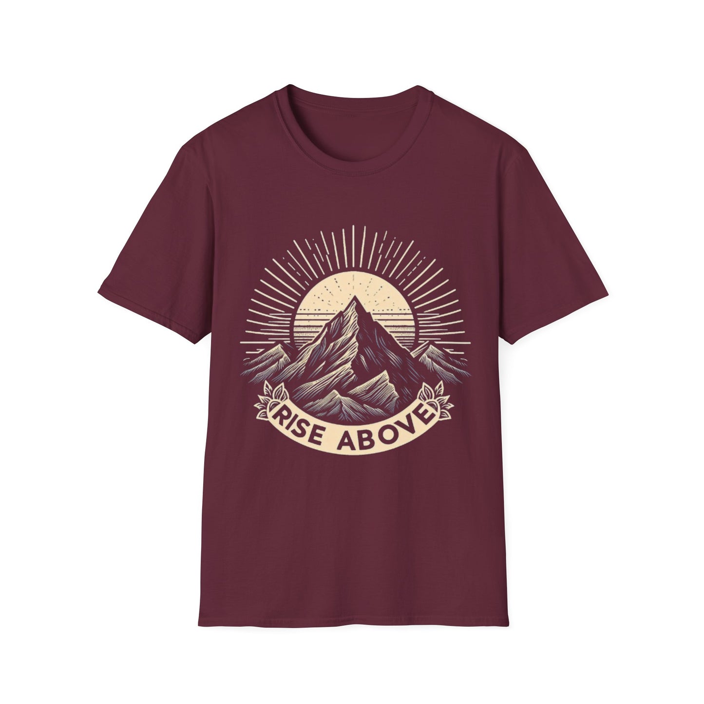 Outdoor T-Shirt - Rise Above Design