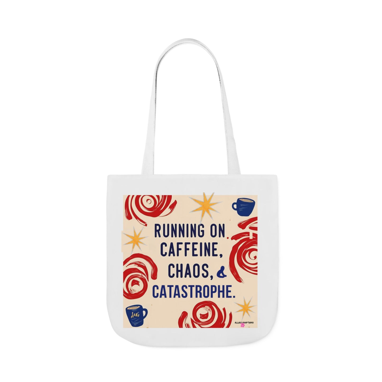 Caffeine Chaos Tote Bag