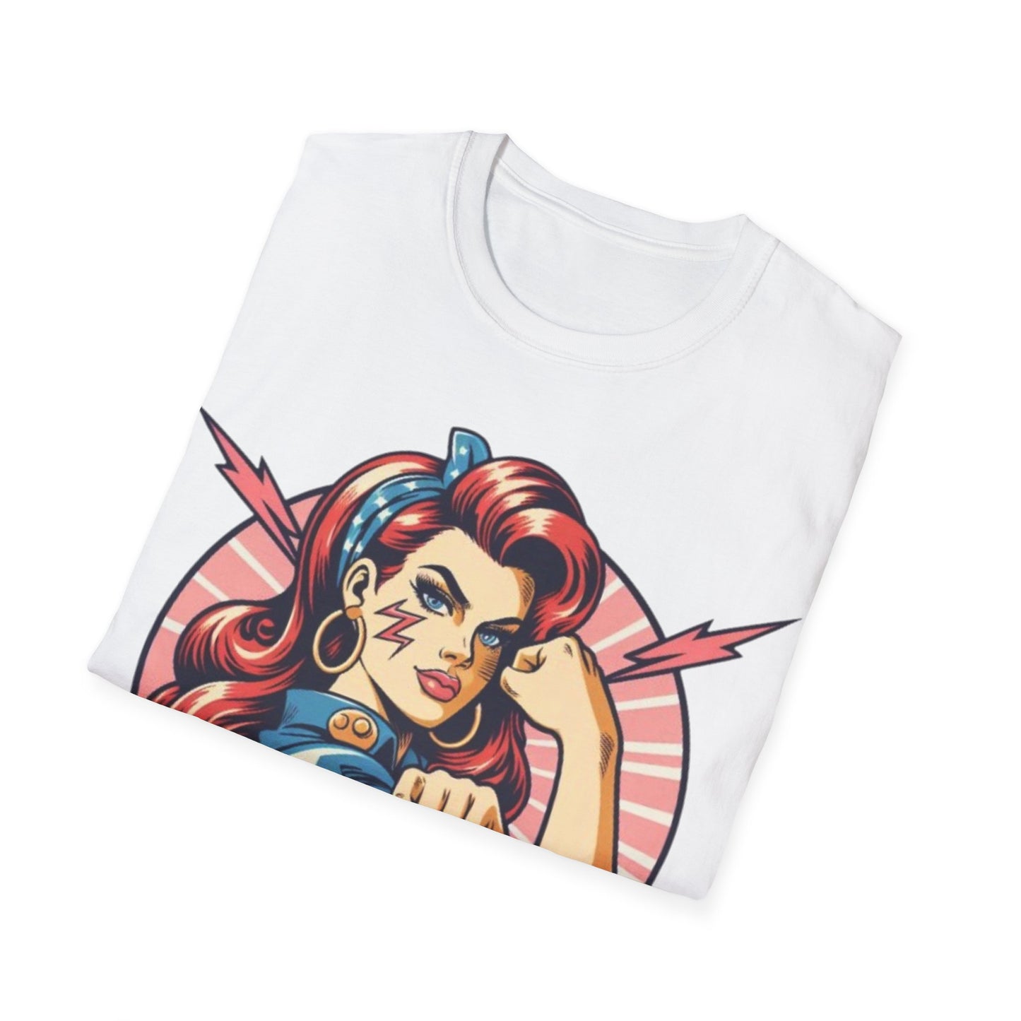 Girl Power T-Shirt - Pop Art Design