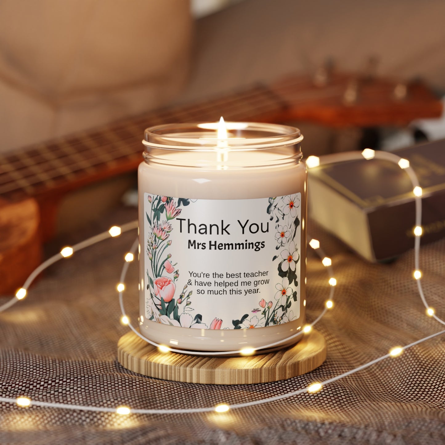 Teacher Gift Appreciation Candle
