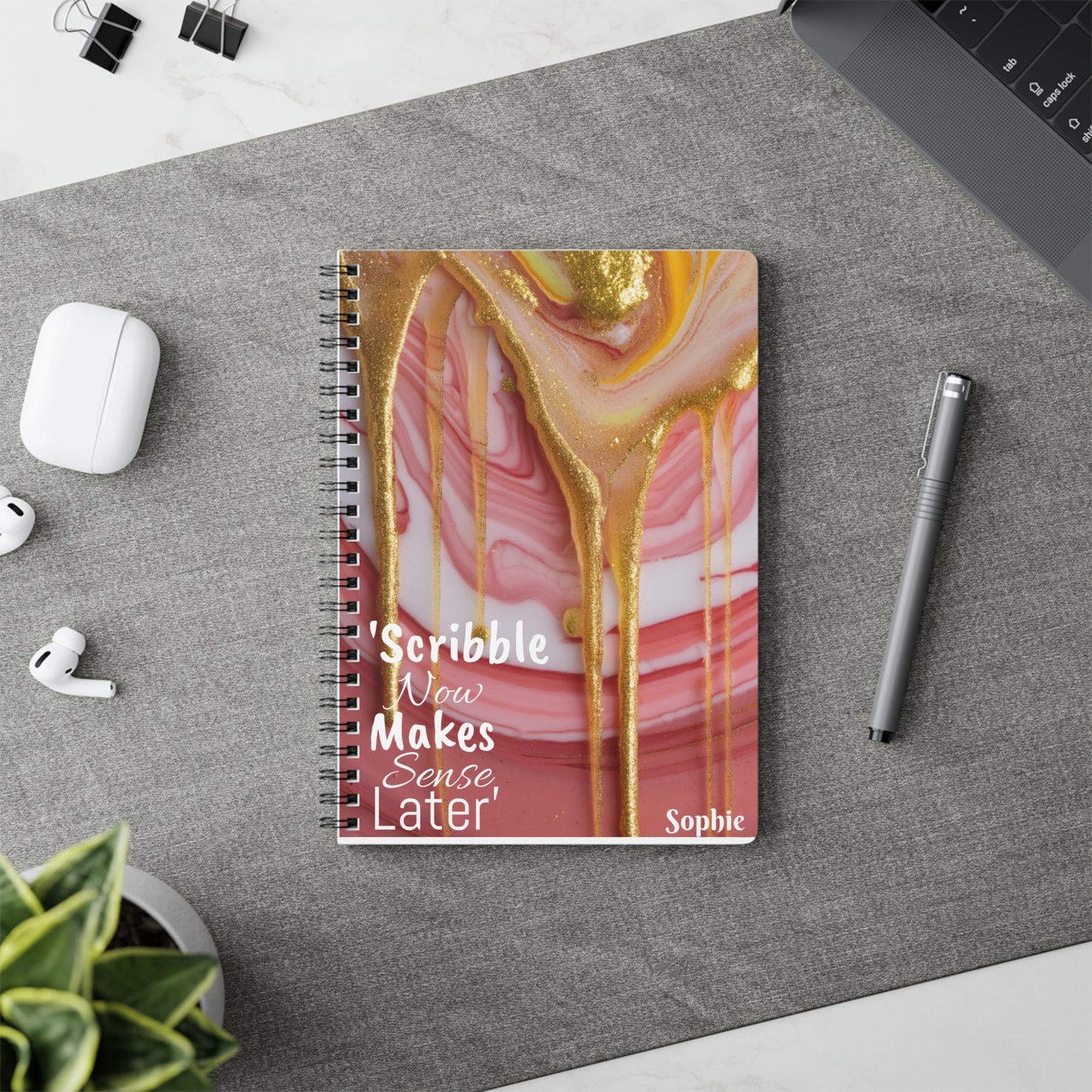 Wiro Bound Notebooks | Softcover Notebook | Alley Crafters