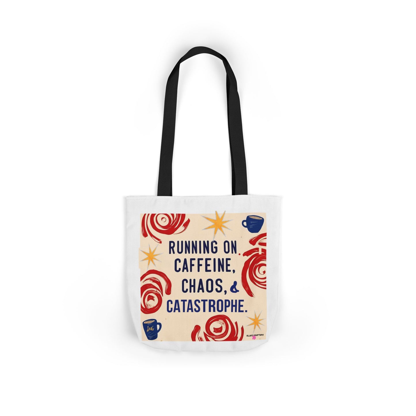 Caffeine Chaos Tote Bag