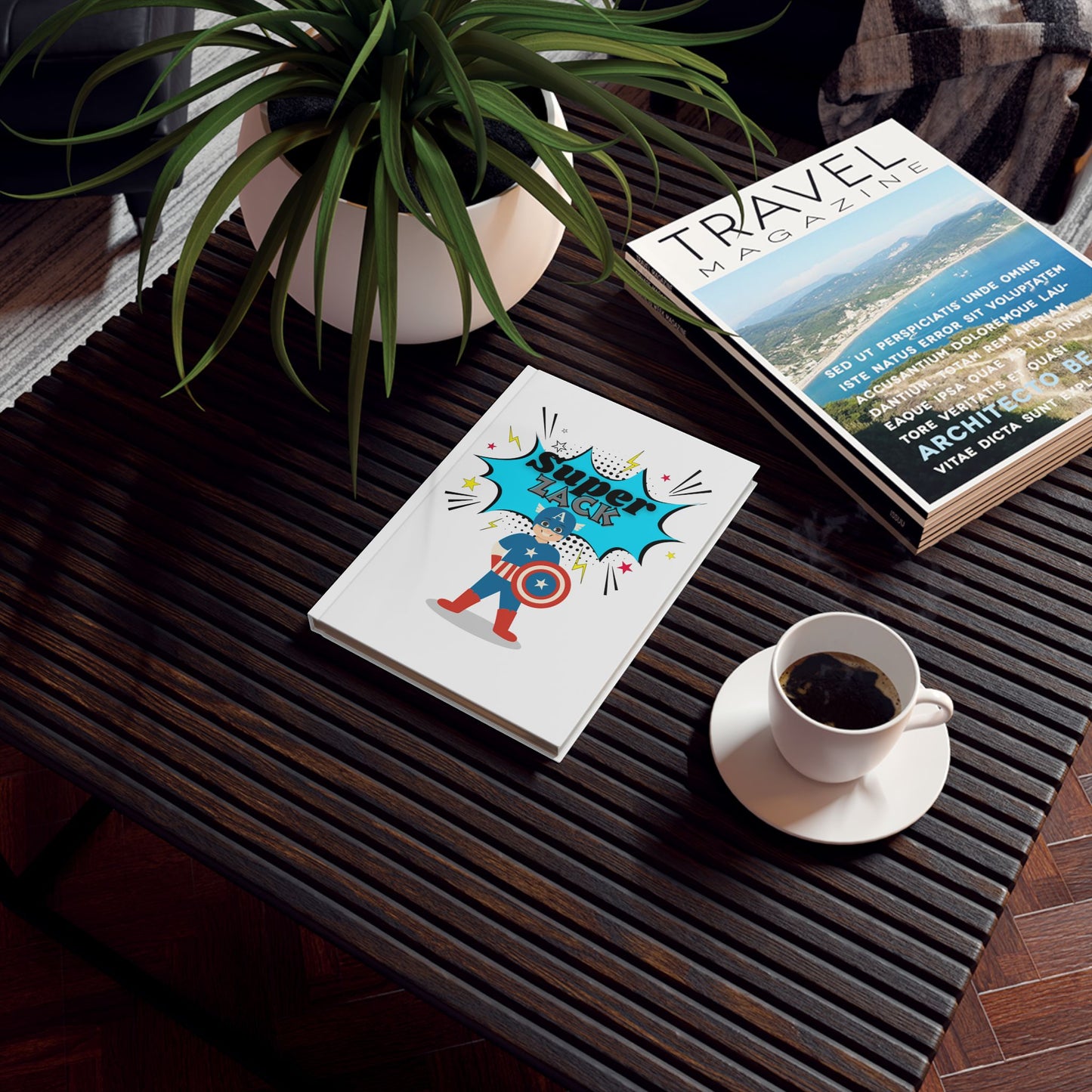 Personalised Super Hero Journal