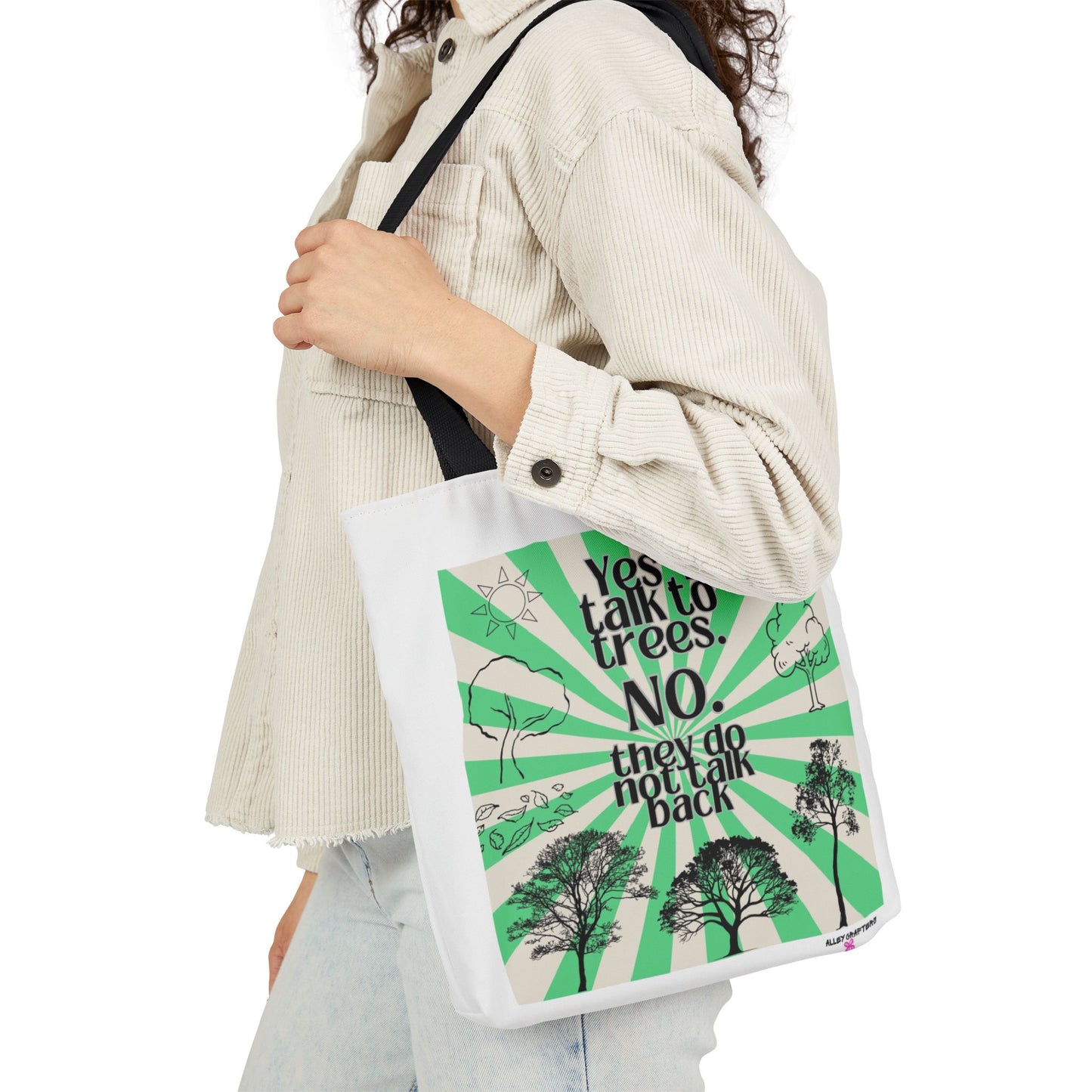 Yes, I Talk to Trees - Tote Bag