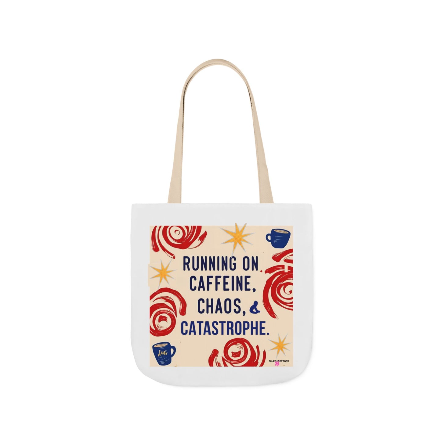 Caffeine Chaos Tote Bag