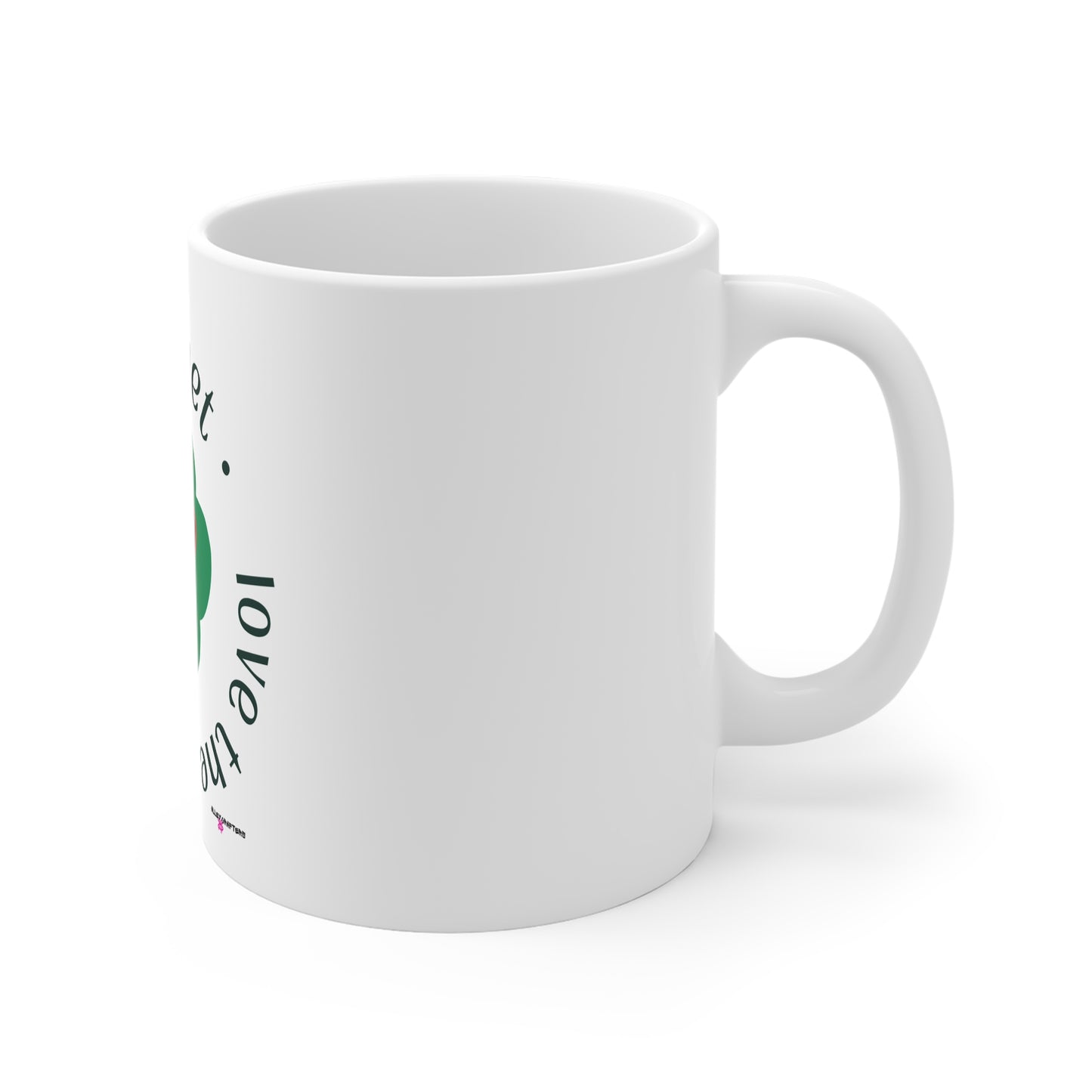Love the Planet Llama Mug