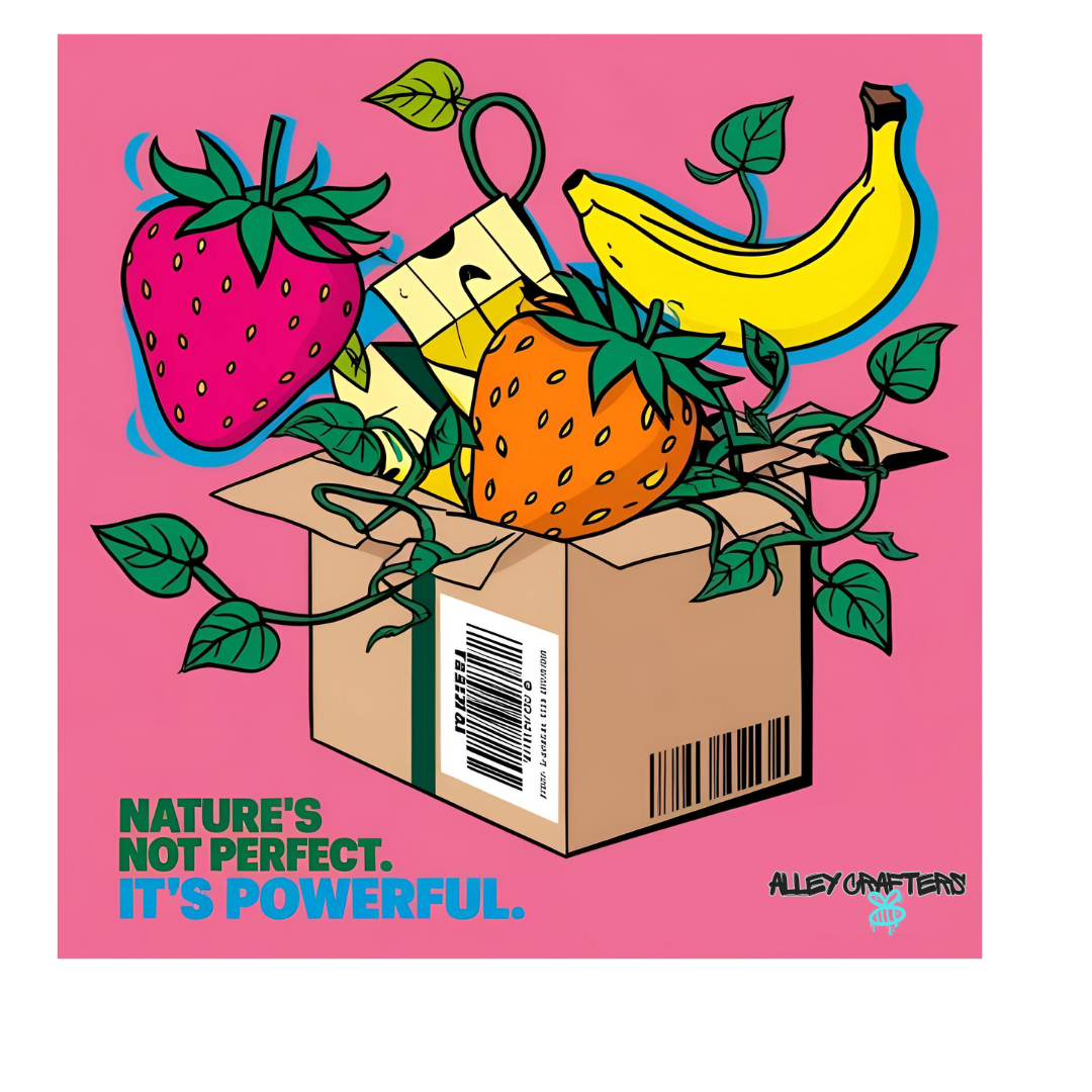 Nature’s Not Perfect, It’s Powerful -Tote Bag