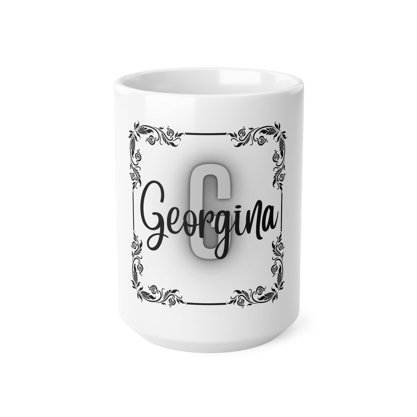 Mug Initial Name Neon Gift Ideas