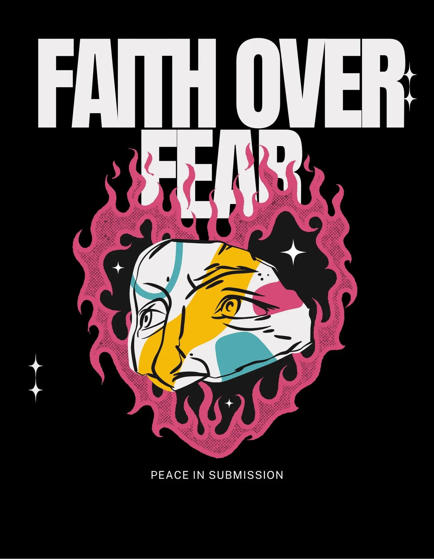 Faith Over Fear Hoodie - Alley Crafters
