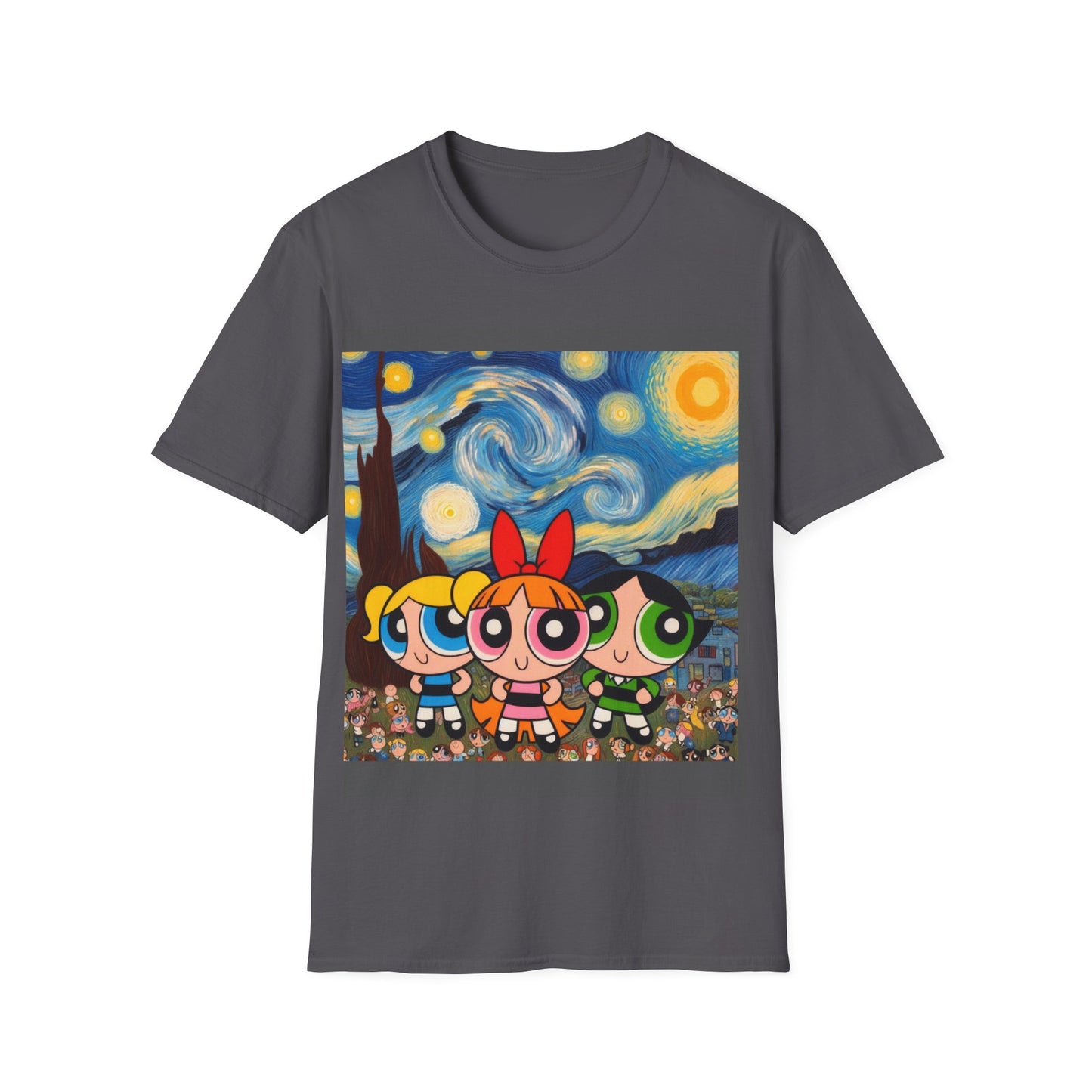 Starry Night Powerpuff Girls T-Shirt