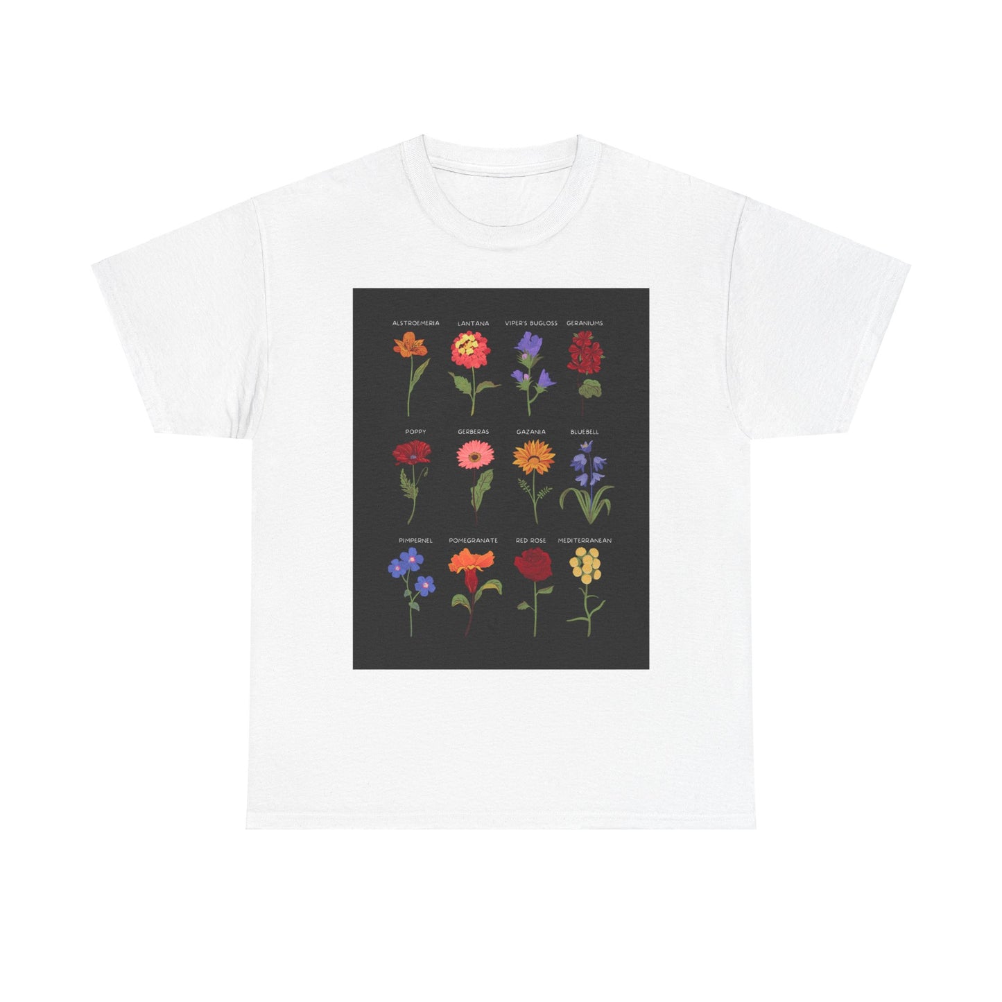 Floral Thick T-Shirt