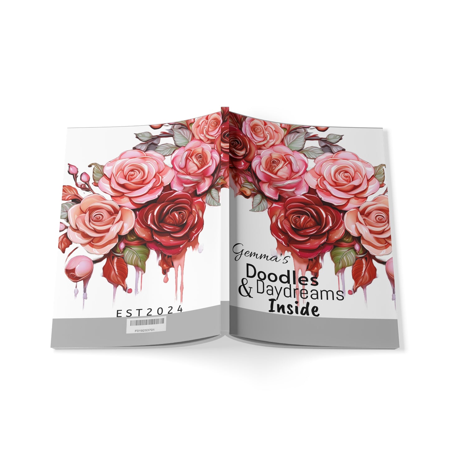 Personalised Name, 'Doodles & Daydreams inside!'