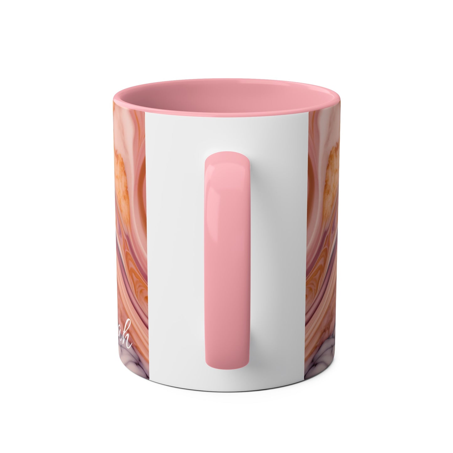 Personalised Marble ink Mugs, 11oz
