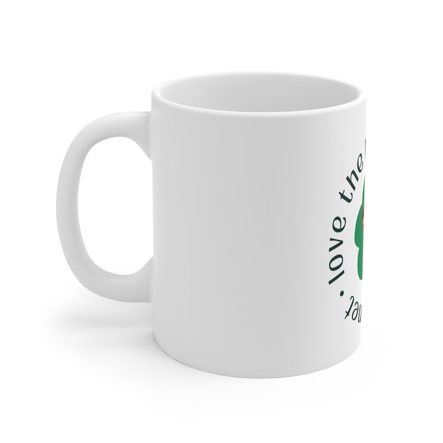 Love the Planet Llama Mug