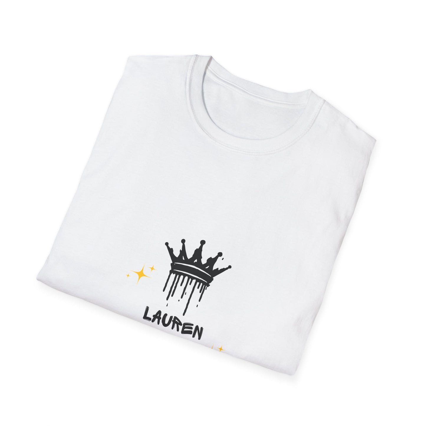 Personalised Name Crown T-Shirt