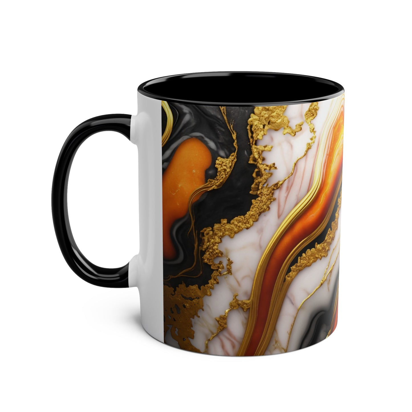 Two-Tone Coffee Mugs, 11oz