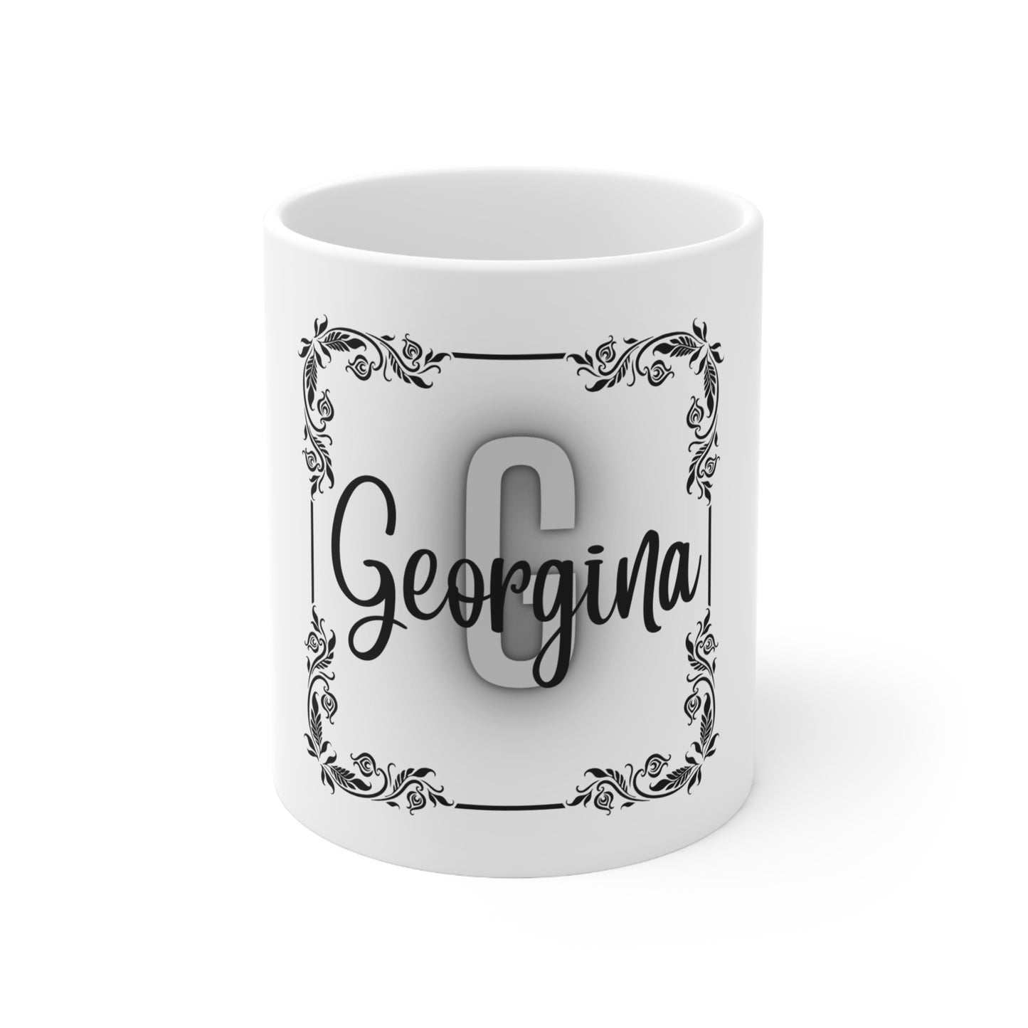 Mug Initial Name Neon Gift Ideas