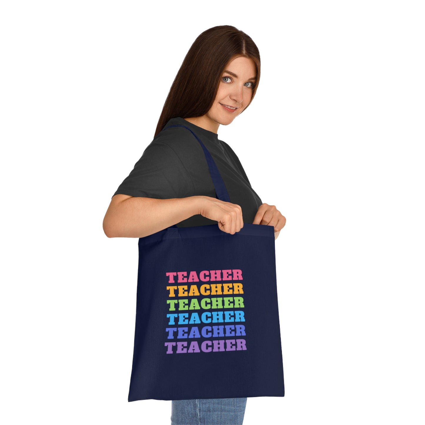 Teacher Tote Bag - Cotton Tote for Educators