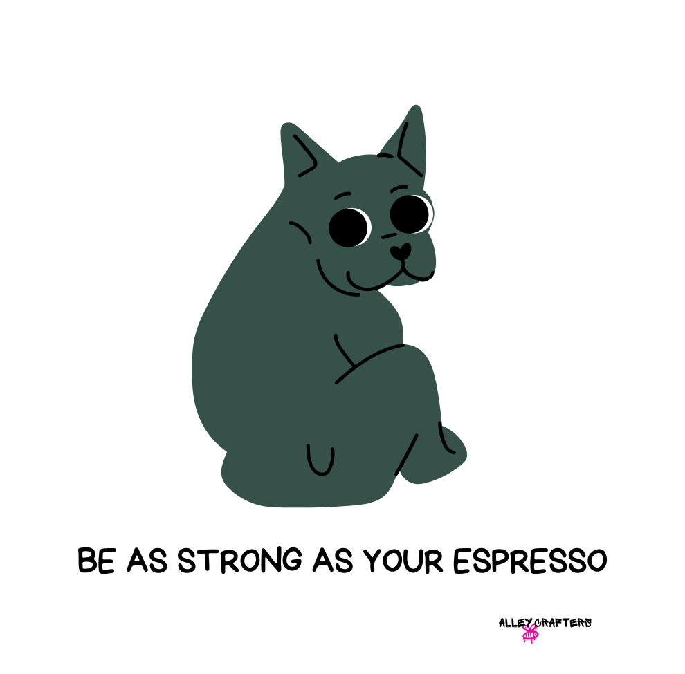 Funny Dog Espresso Mug