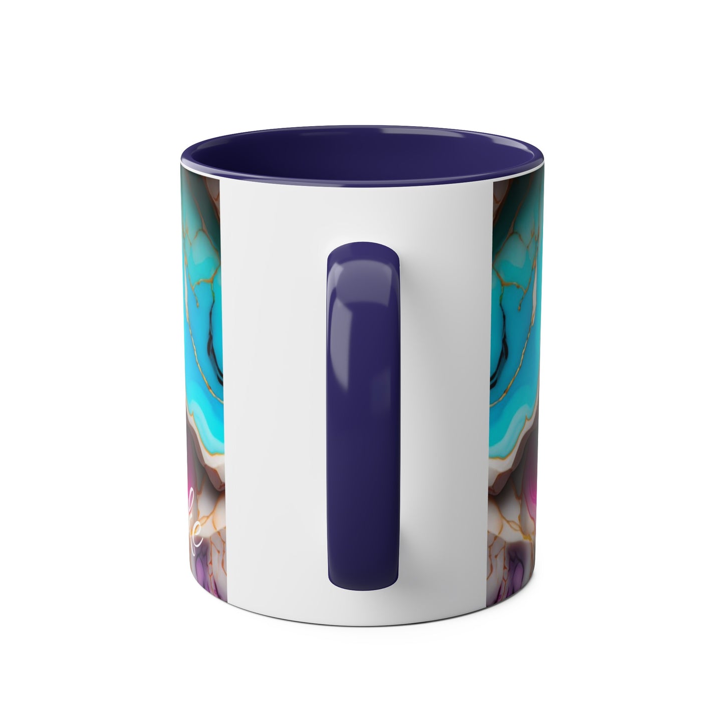 Personalised Marble ink Coloured Mug!