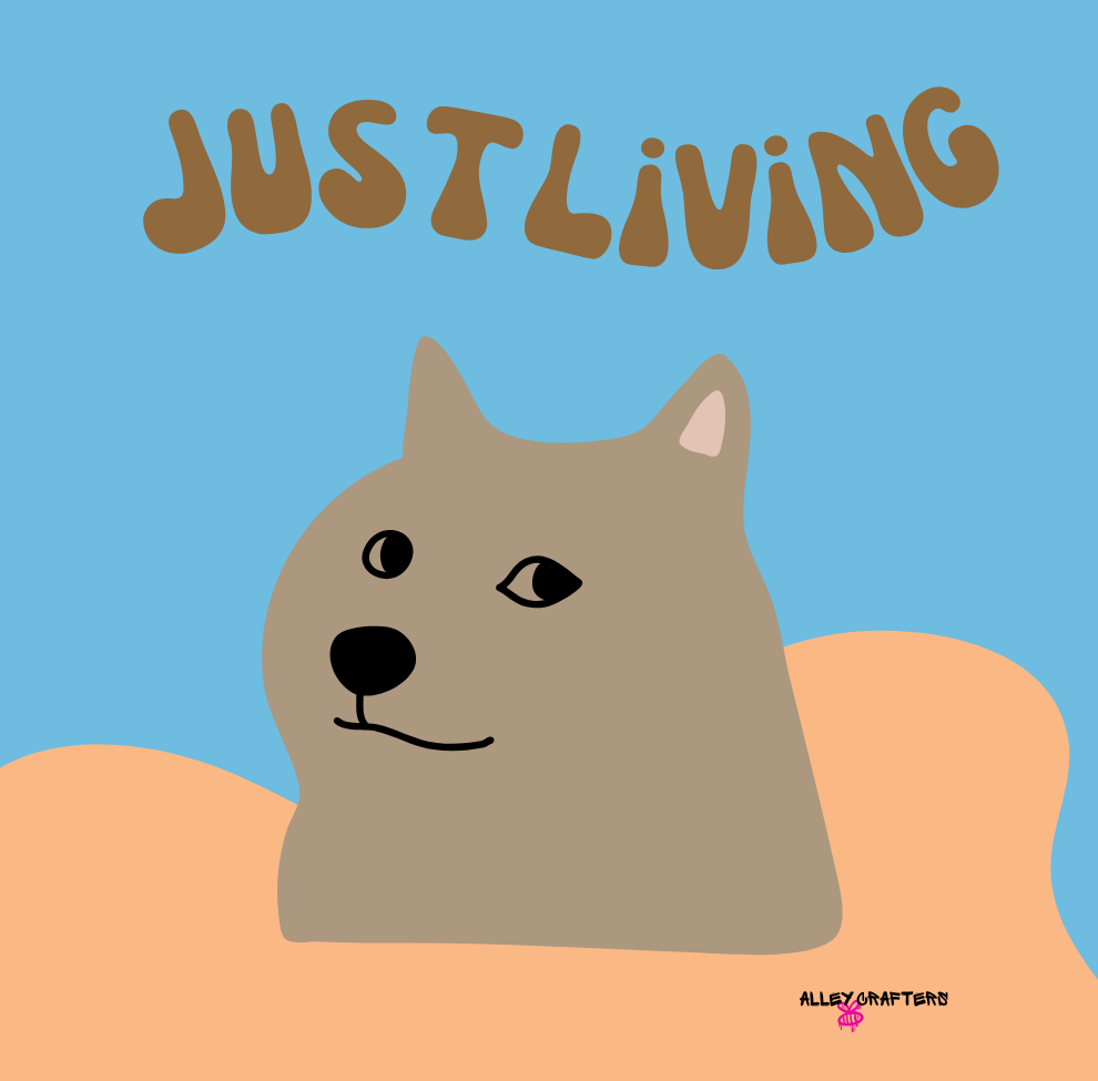 Just Living Dog Mug