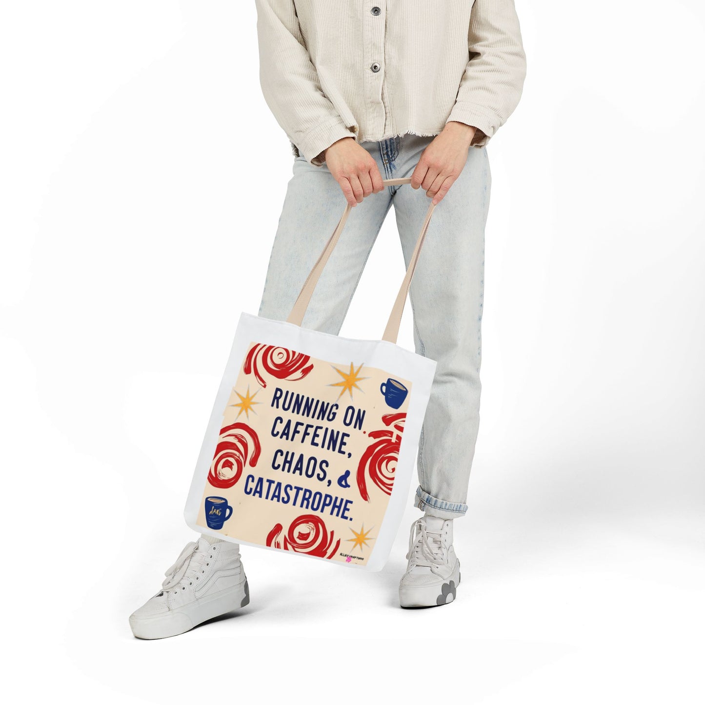 Caffeine Chaos Tote Bag