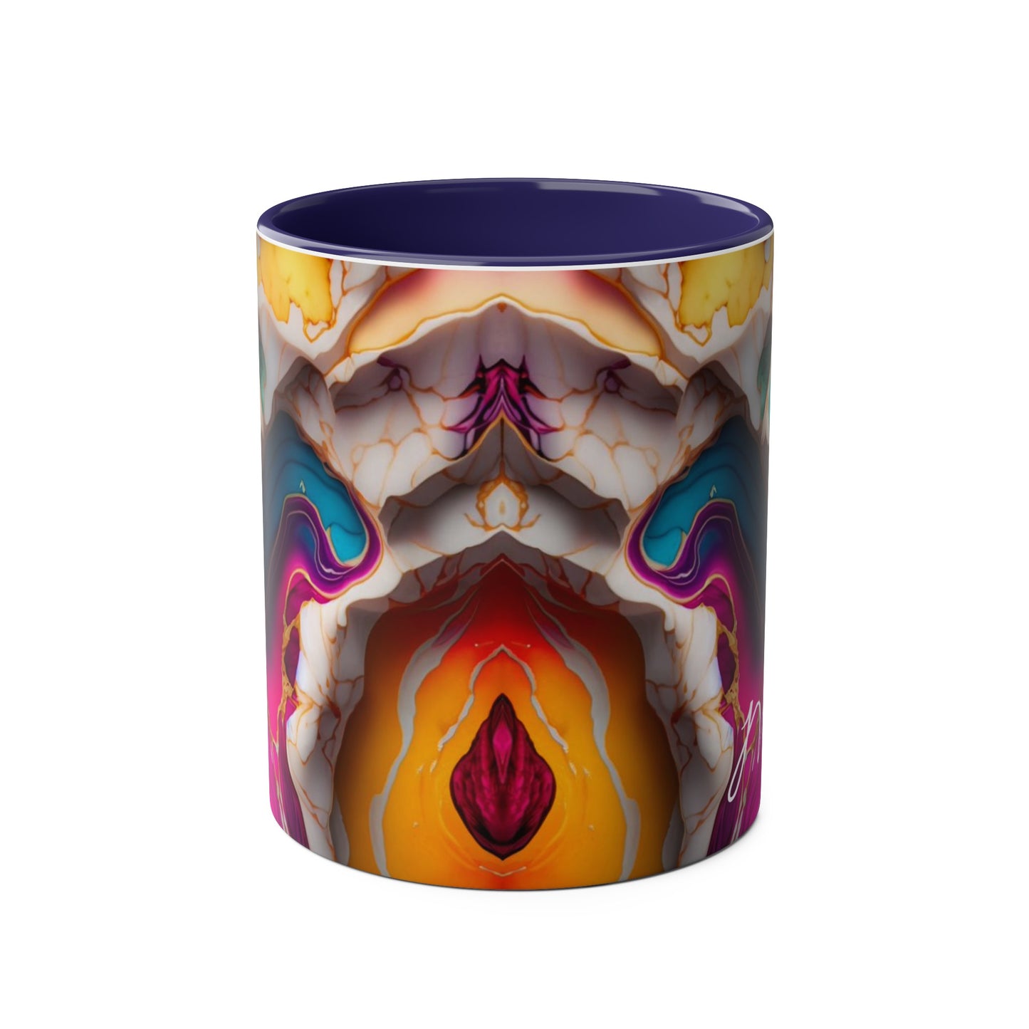 Personalised Marble ink Coloured Mug!