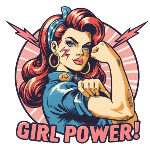 Girl Power T-Shirt - Pop Art Design
