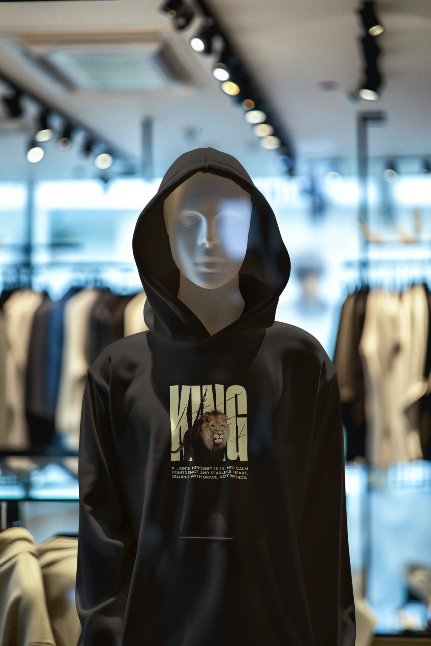 Lion Hoodie Sweatshirt - Unisex